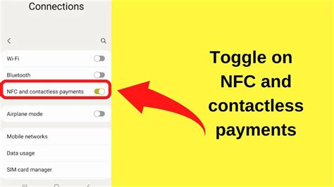 how to write nfc tags samsung|enable nfc on android device.